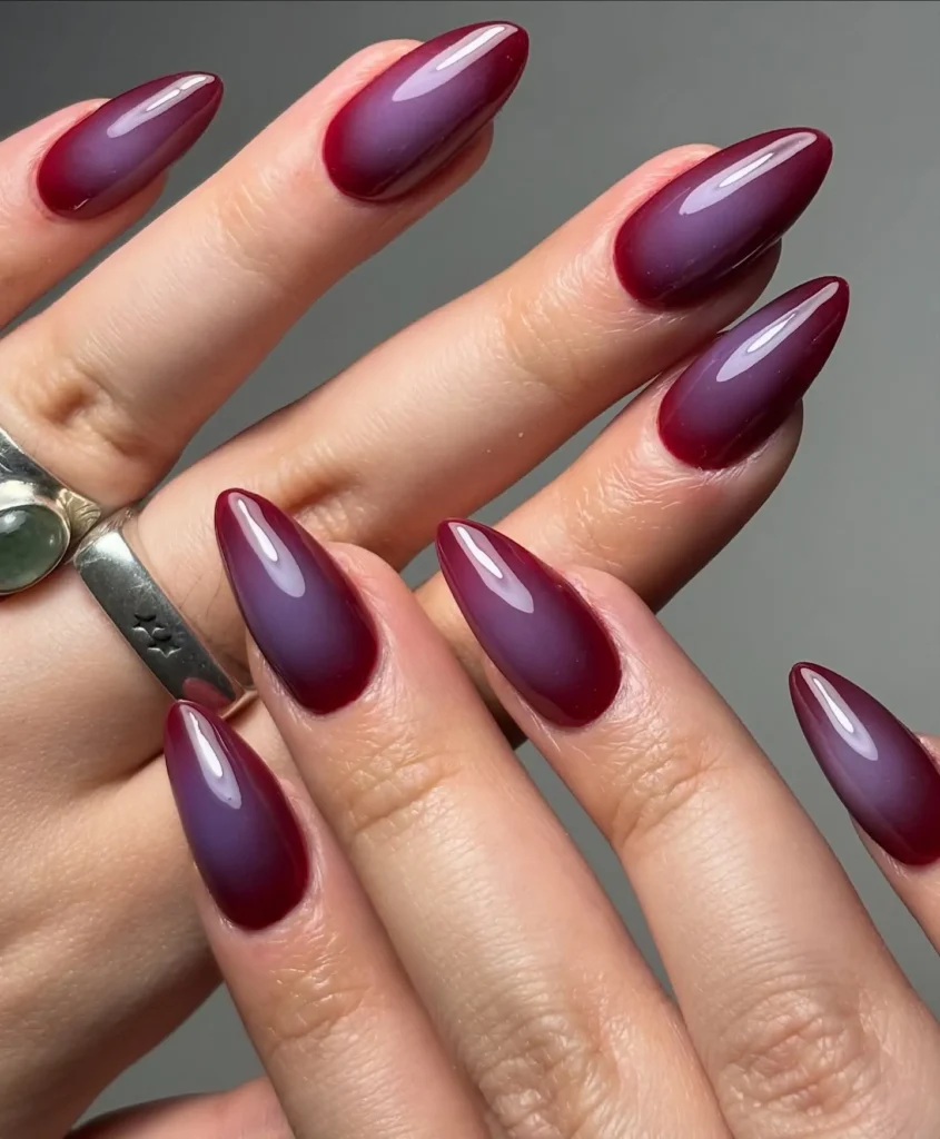 Berry Plum Nail Colour